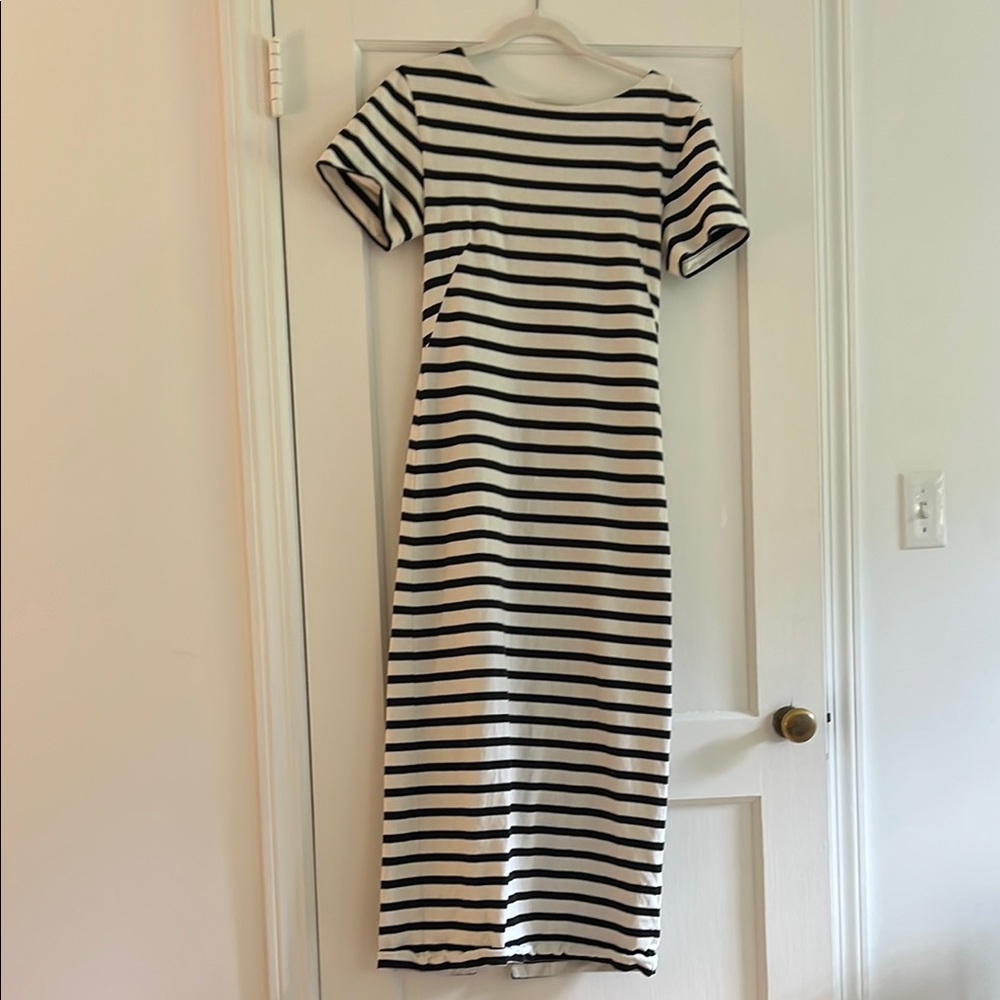 J. Crew Cotton Midi Dress